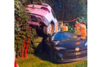 Collision en état d’ivresse à Sherbrooke : il percute une voiture et un arbre